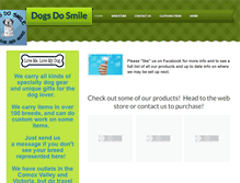 Tablet Screenshot of dogsdosmile.com